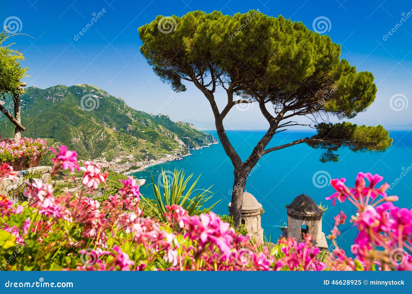 amalfi coast, campania, italy