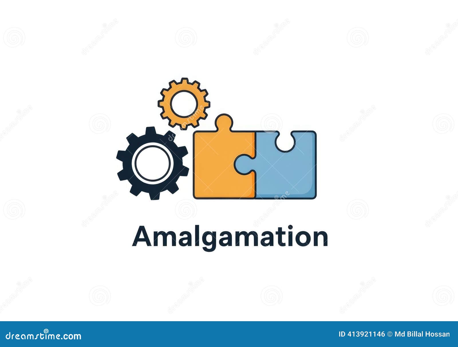 Amalgamation stock illustration. Illustration of concept - 413921146, image size:1600x1210