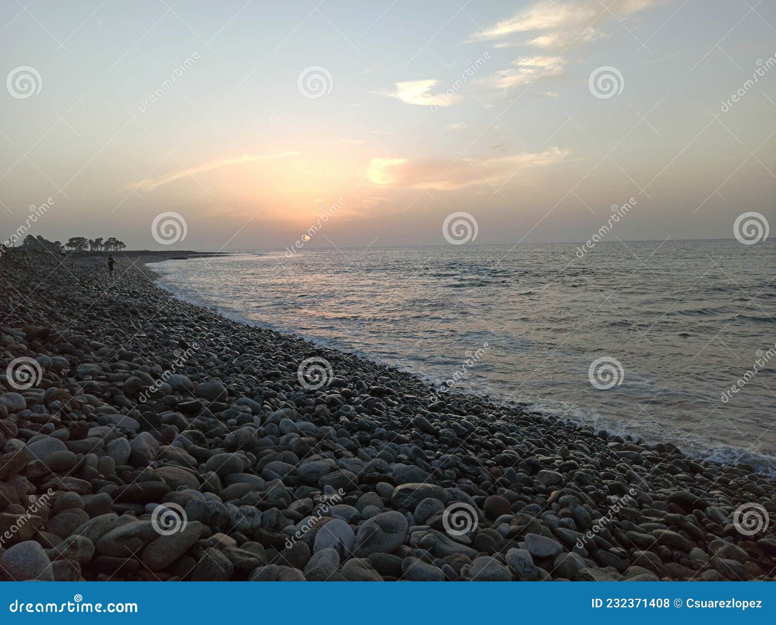 amanecer en la playa, gran canaria, espaÃÂ±a