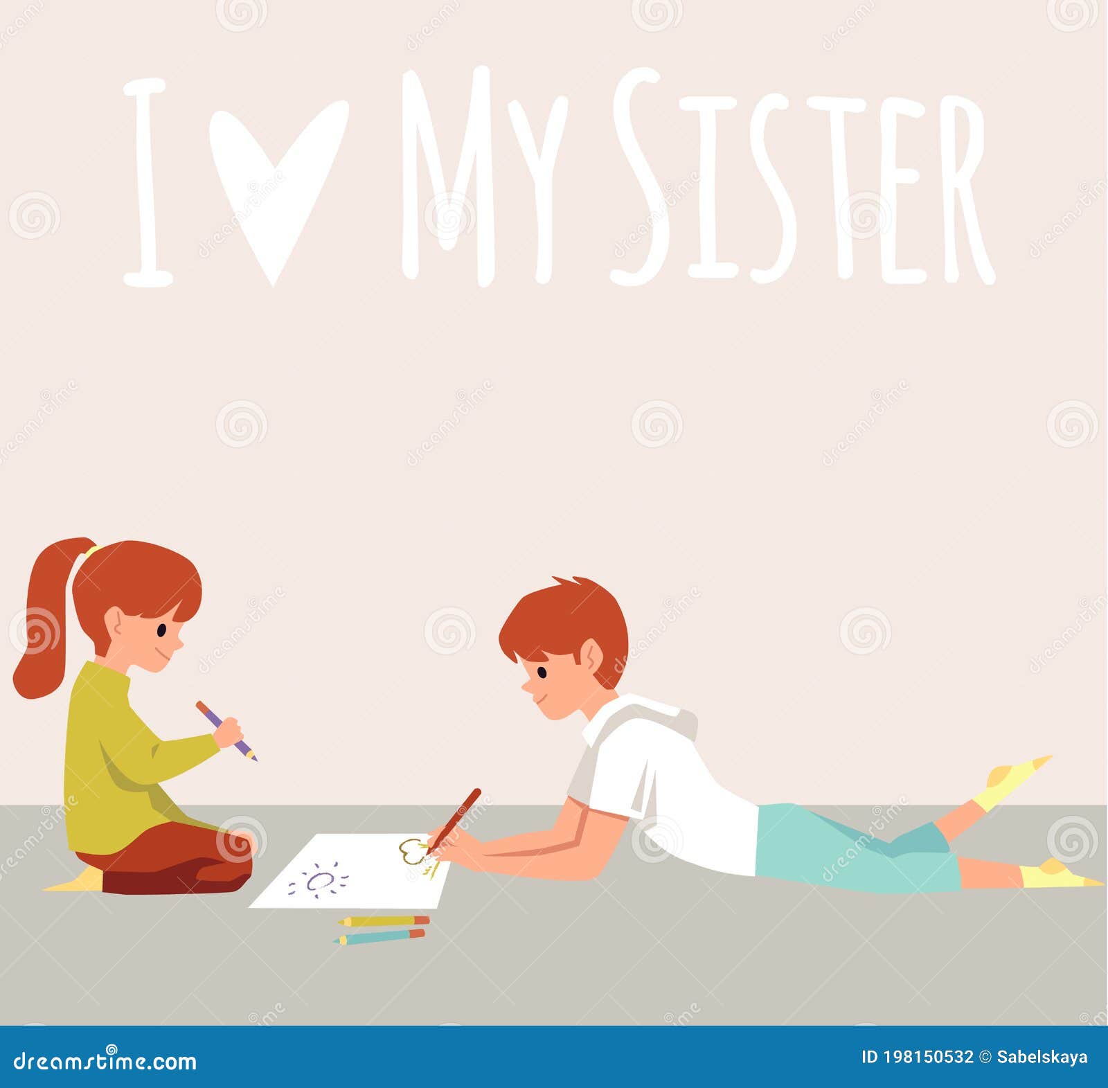 Mejor hermana - Póster Personalizado para hermanos – Uniheart