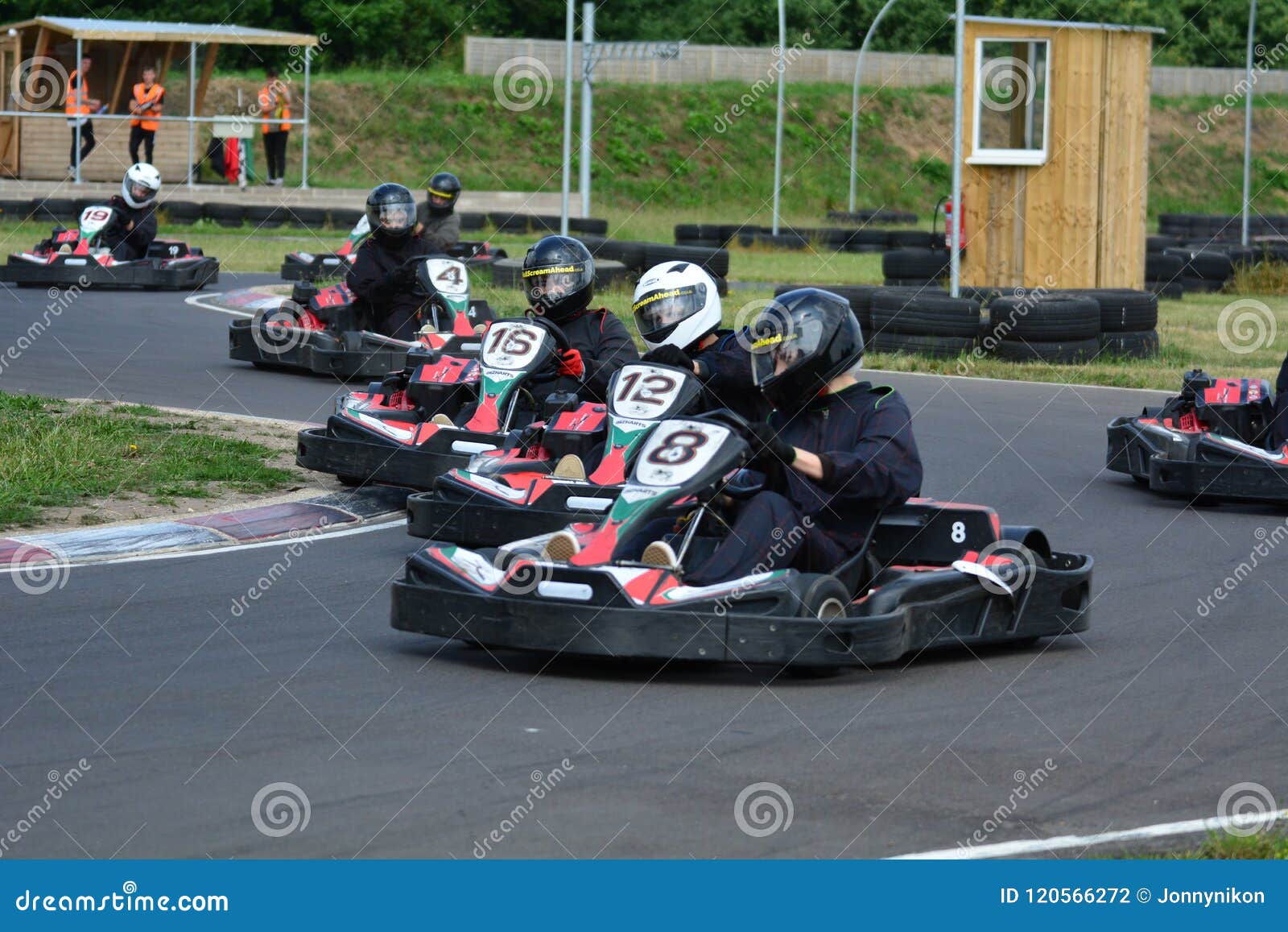 Go Karting Race Editorial Photography Image Of Fighting 120566272
