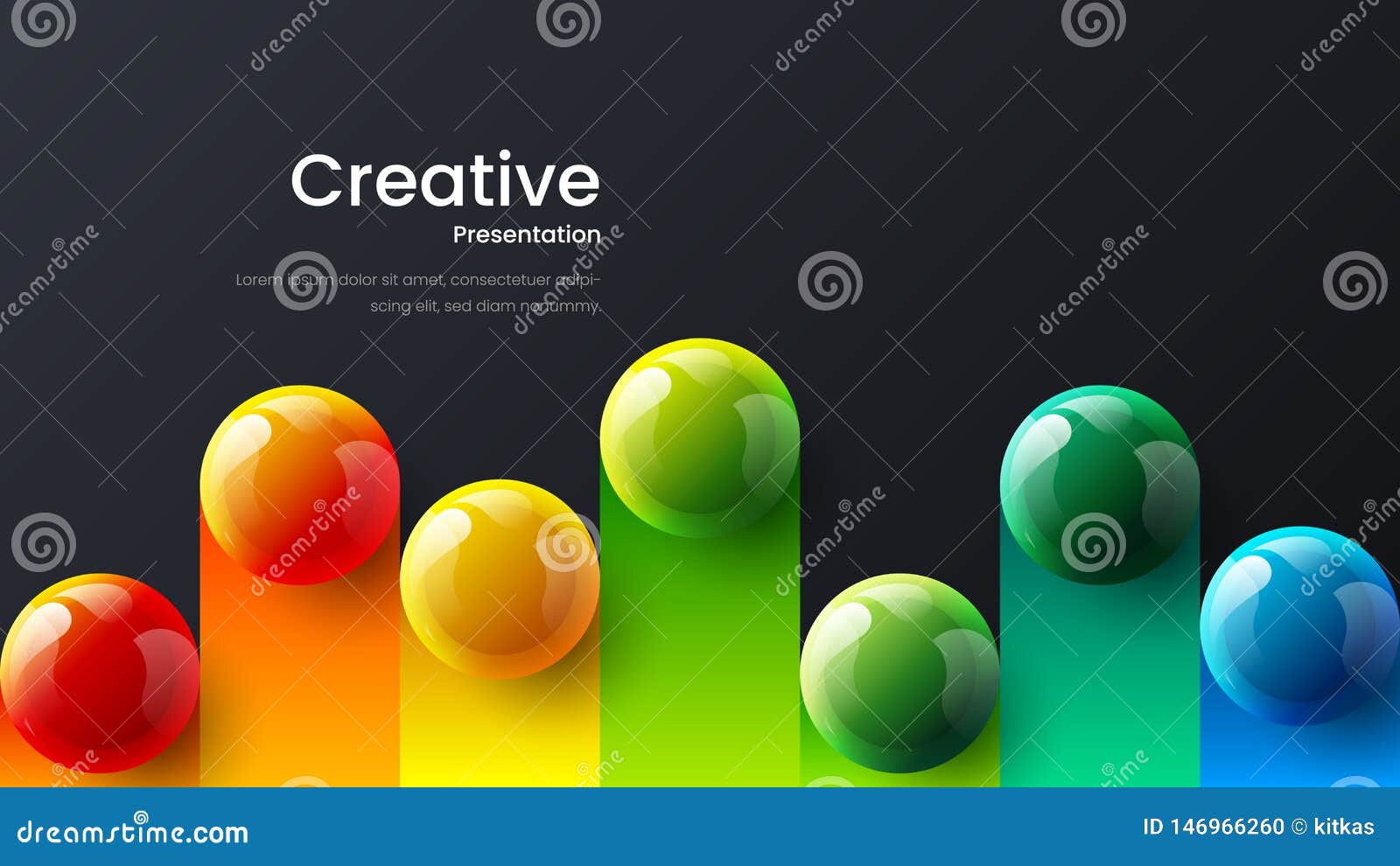 amazing abstract  3d colorful balls  template for poster, flyer, magazine, journal, brochure, book cover.