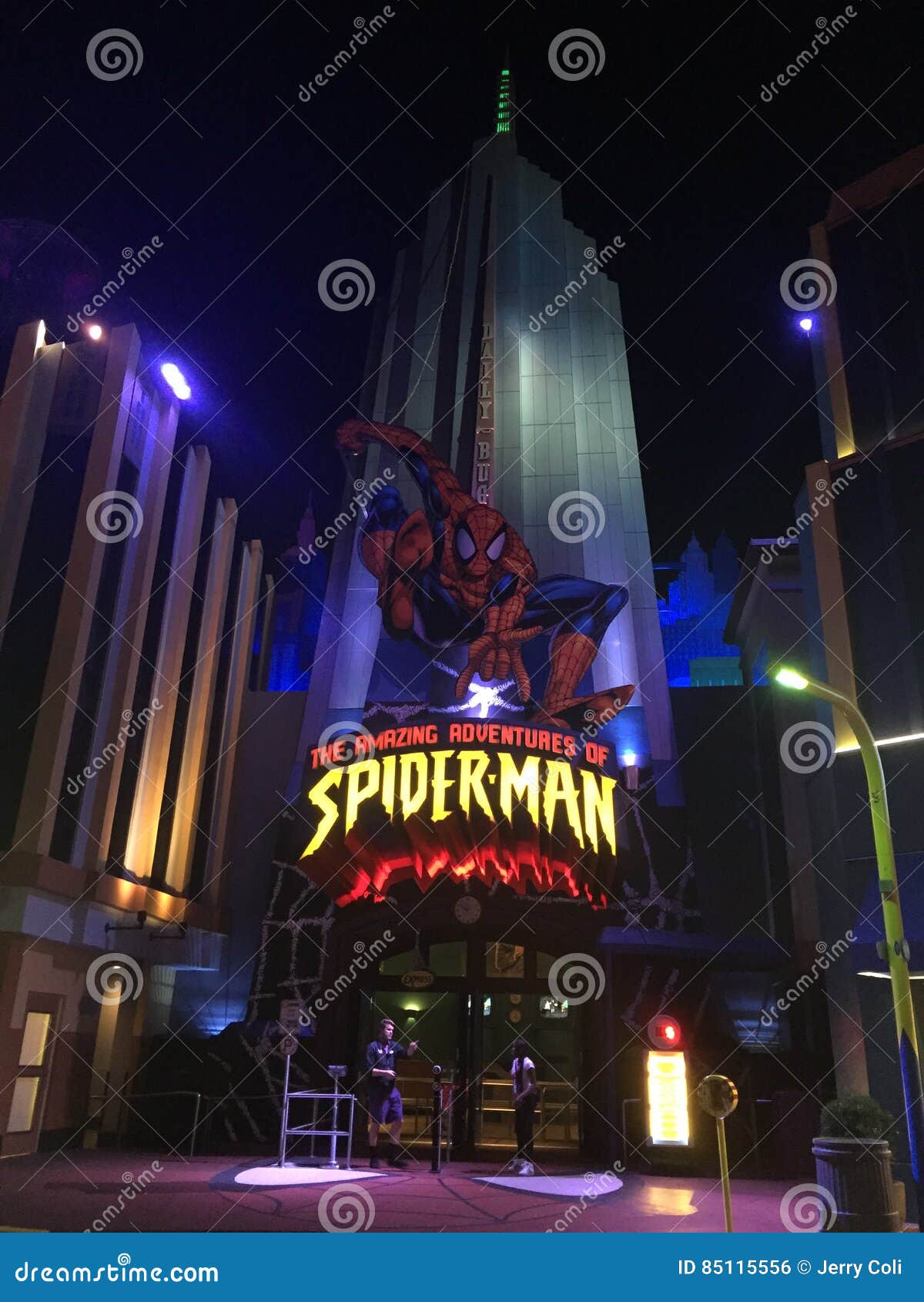 The Amazing Adventures of Spiderman, Universal Studios Orlando Editorial  Photo - Image of island, universal: 85115556