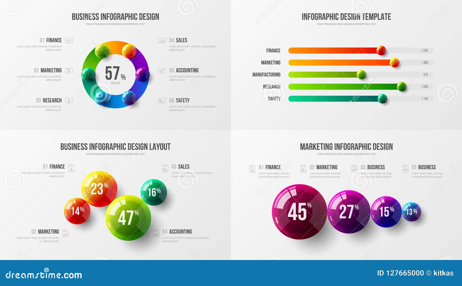 Horizontal Bar Chart Design