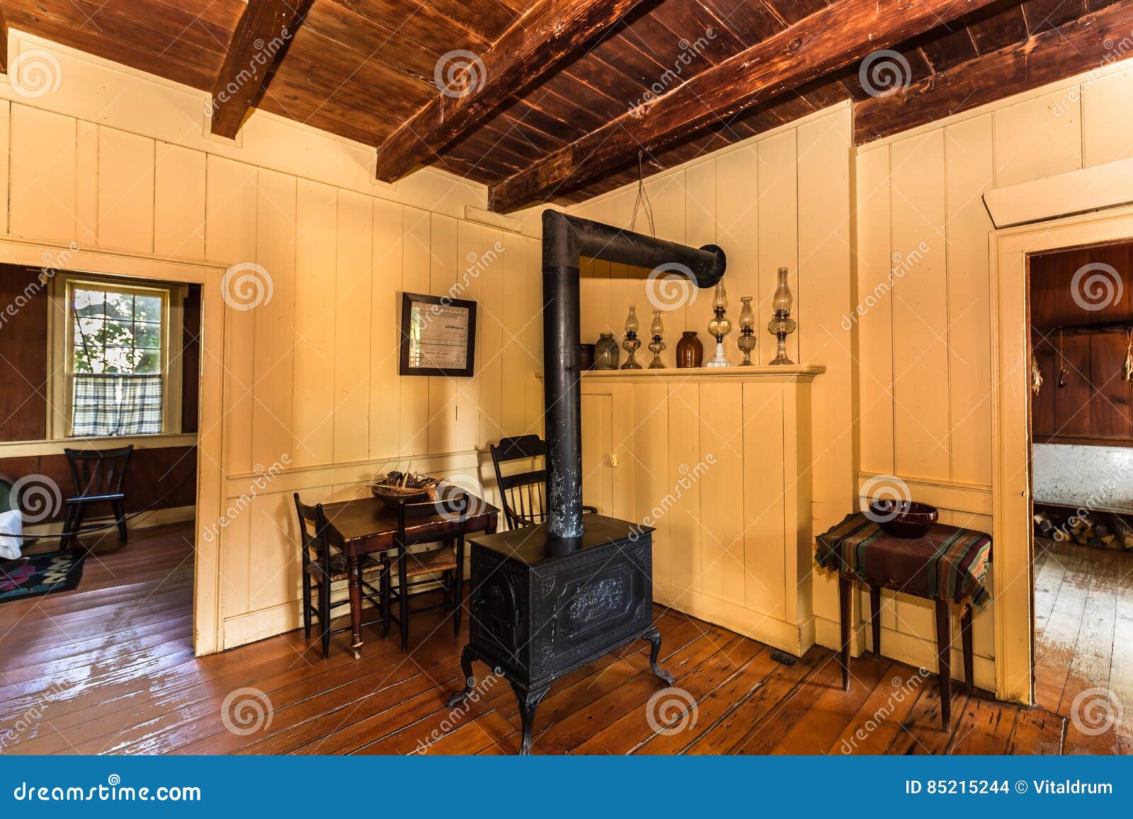 Amazing Fragment of View of Old Time Living, Vintage Interior with Various  Home Related Objects in Background Editorial Stock Image - Image of house,  classic: 85215244