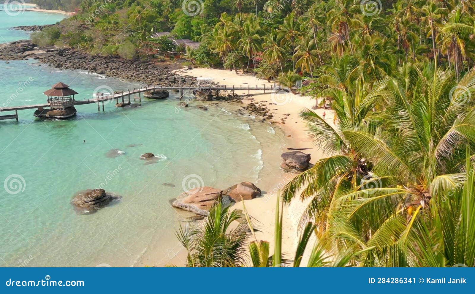 Amazing Tropical Beach Scenery on a Paradise Island in Thailand. Stock ...