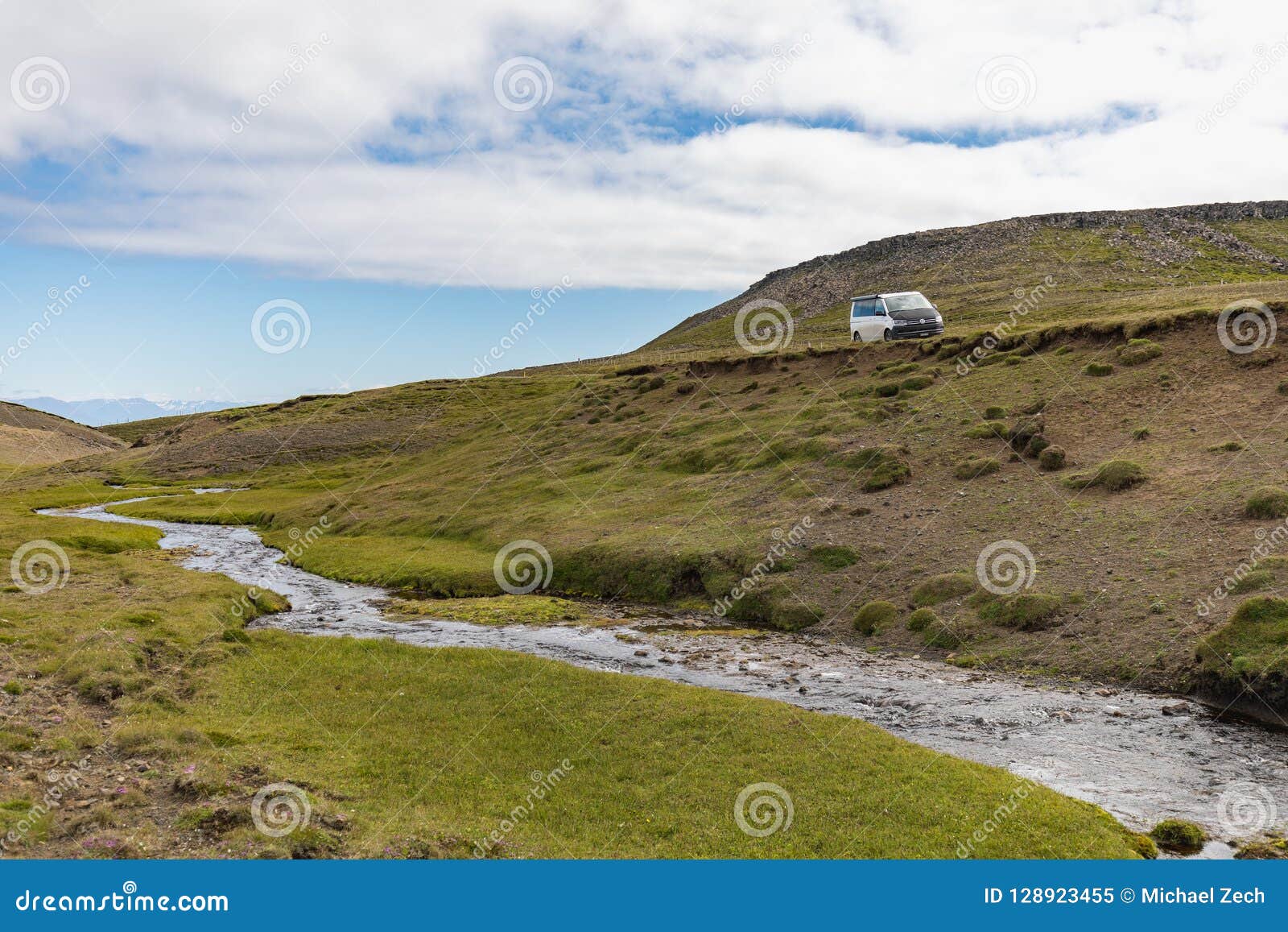 Amazing Scenic Mountain Landscape Shot on Iceland Stock Image - Image ...