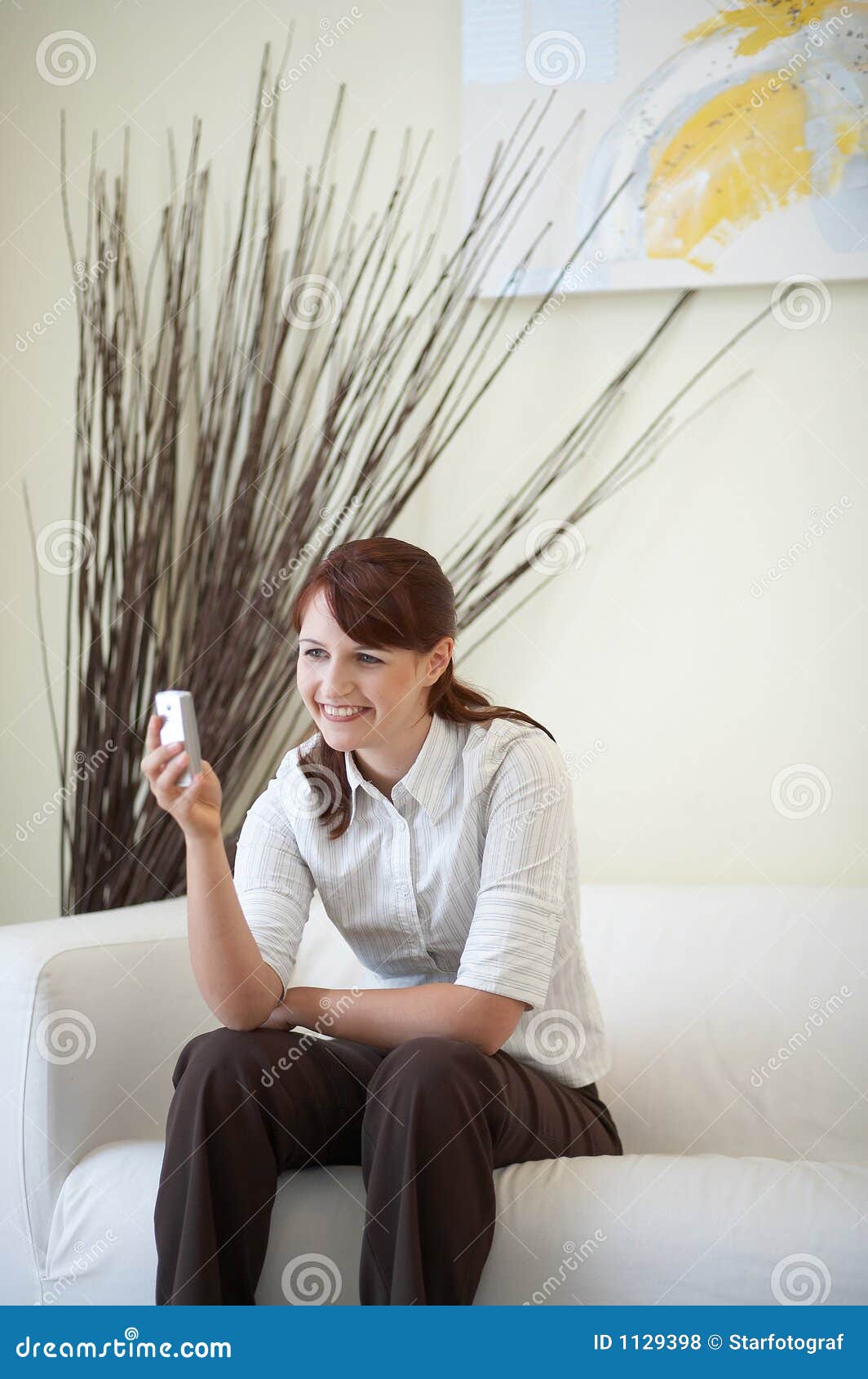 Amazing technology stock photo. Image of conceptual, girl - 1129398