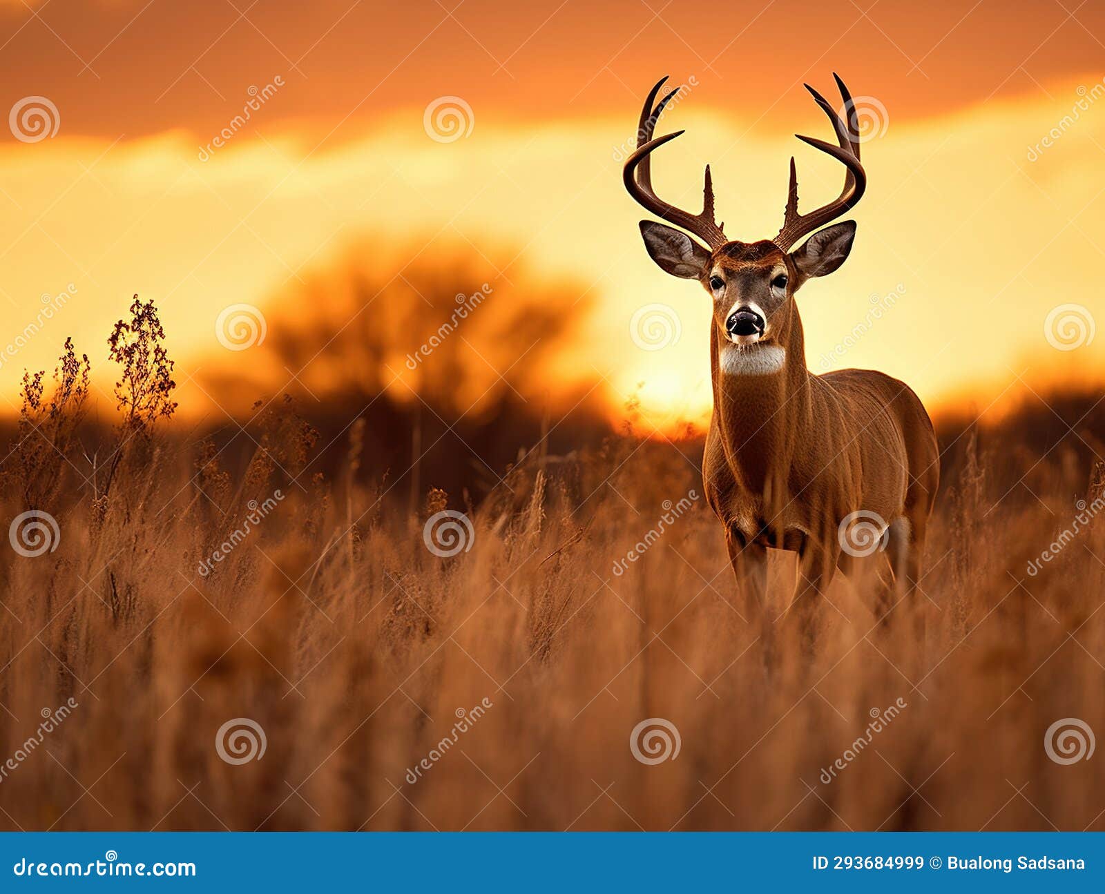 Whitetail Deer Buck Sunset Stock Illustrations – 18 Whitetail Deer Buck  Sunset Stock Illustrations, Vectors & Clipart - Dreamstime