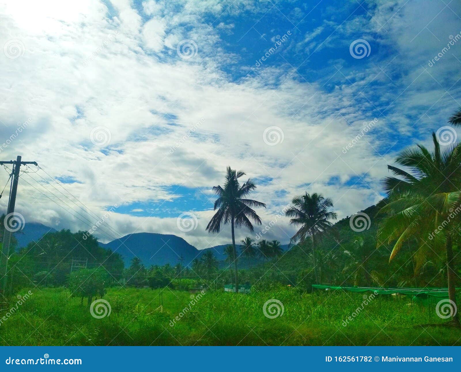 amazing view of gomma mountain range