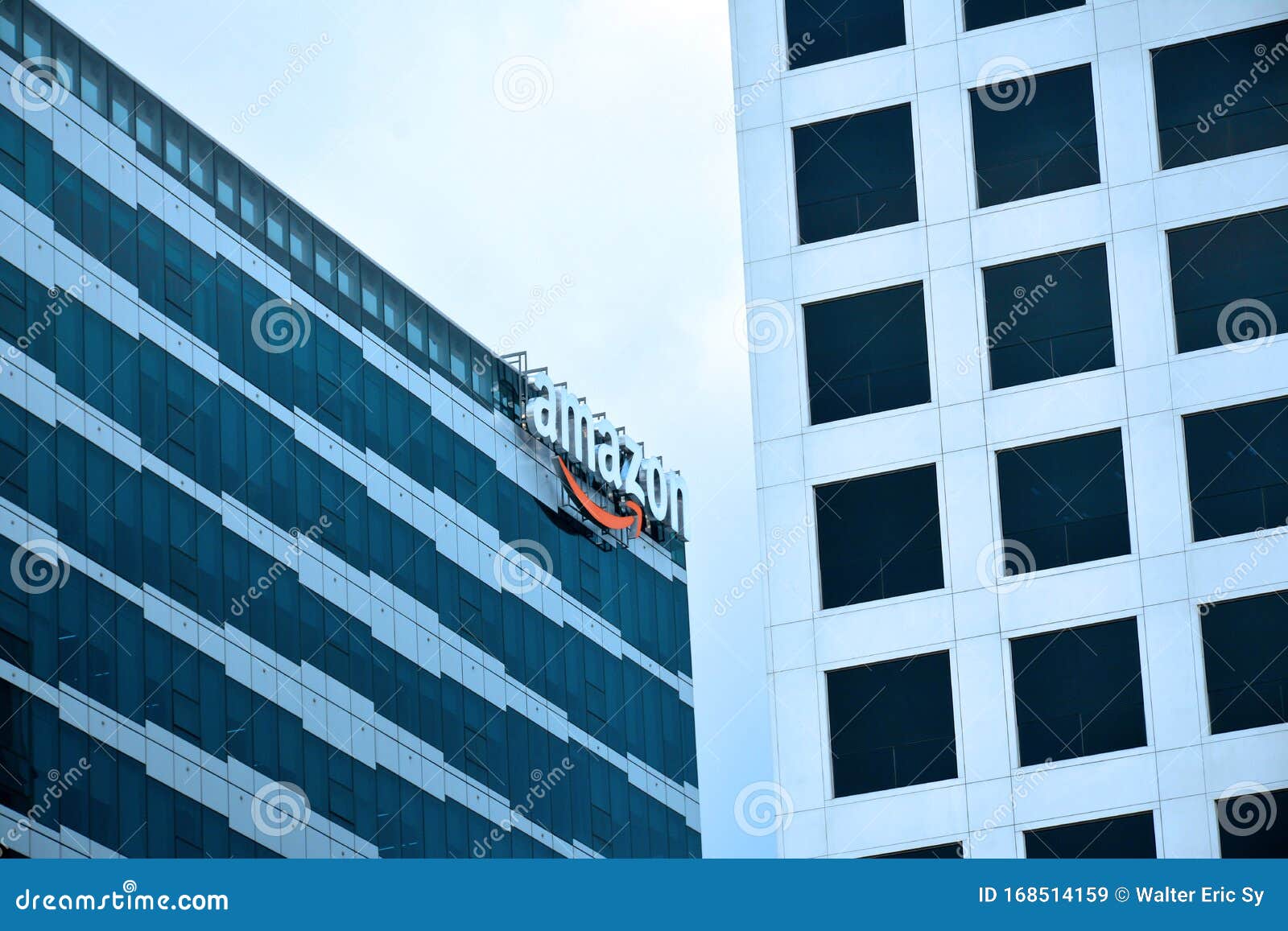 Amazon Building Facade Editorial Stock Image Image Of Internet