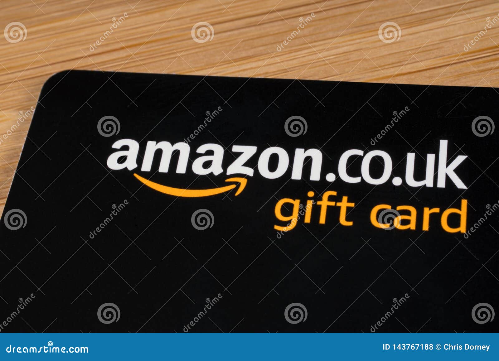 Amazon Gift Card editorial stock photo. Image of editorial