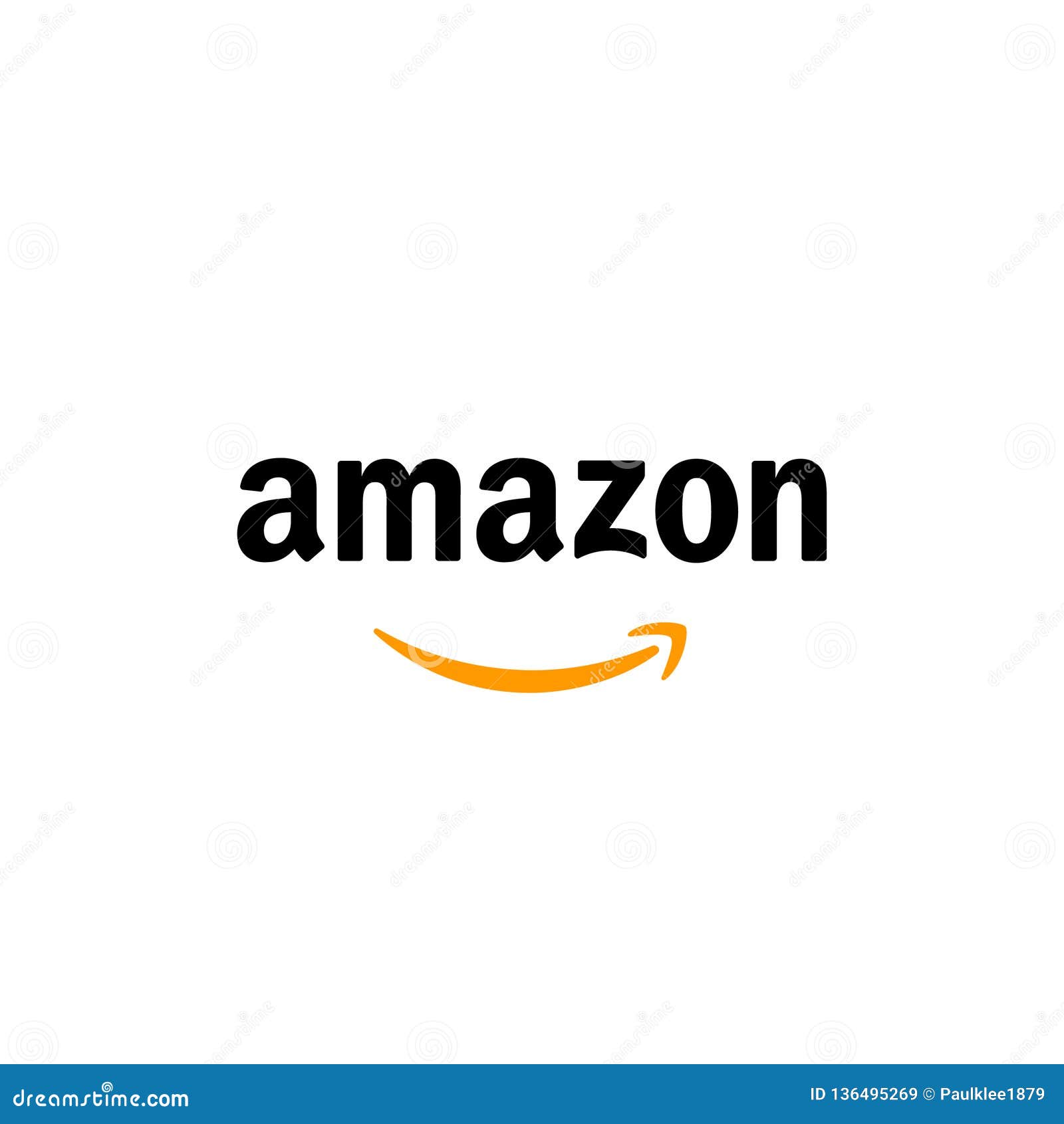 Amazon Logo Editorial Vector Editorial Stock Image - Illustration ...