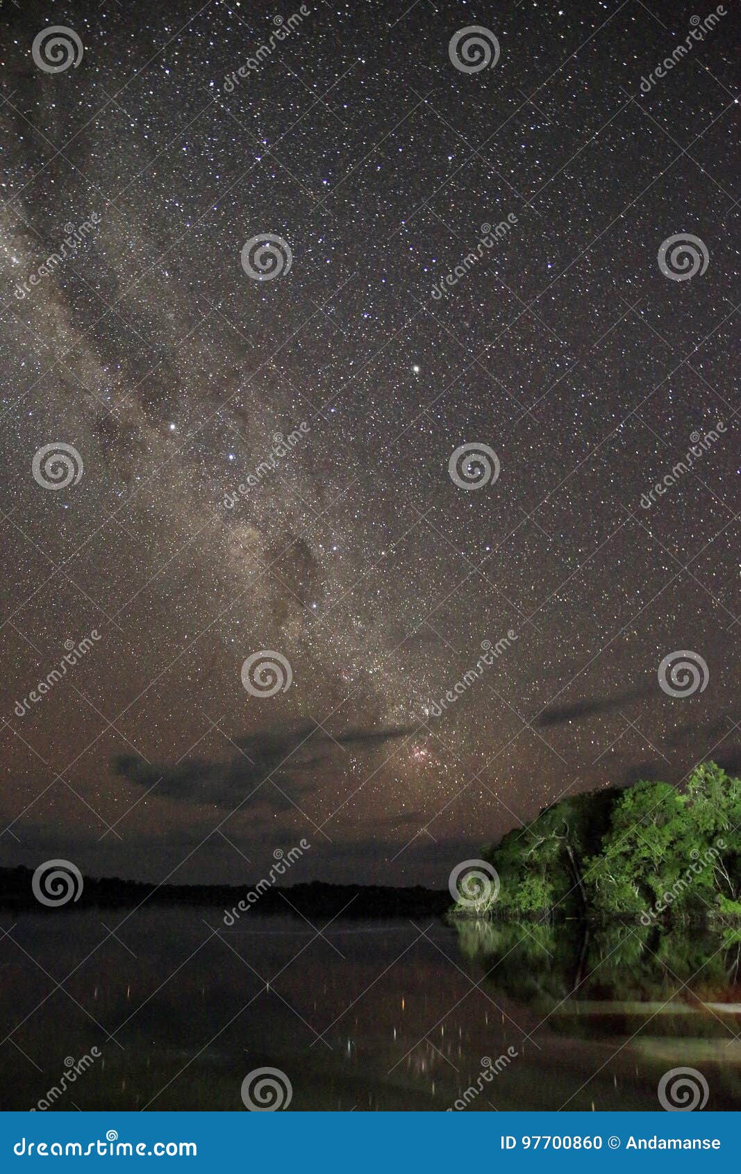 Amazon Night Sky stock photo. Image of wilderness, night 97700860