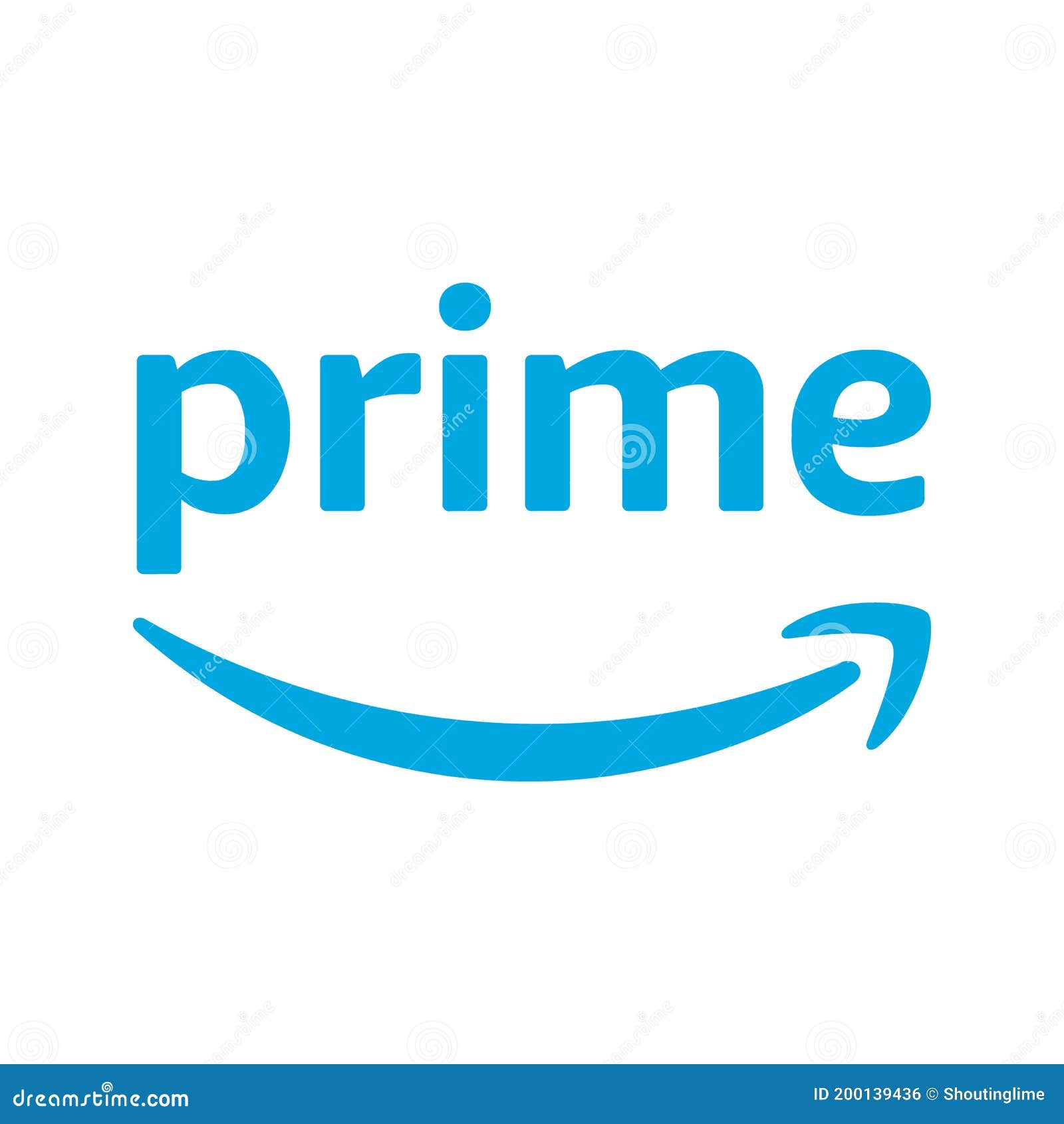 Amazon Prime Logo Stock Illustration Illustration Of Shopping