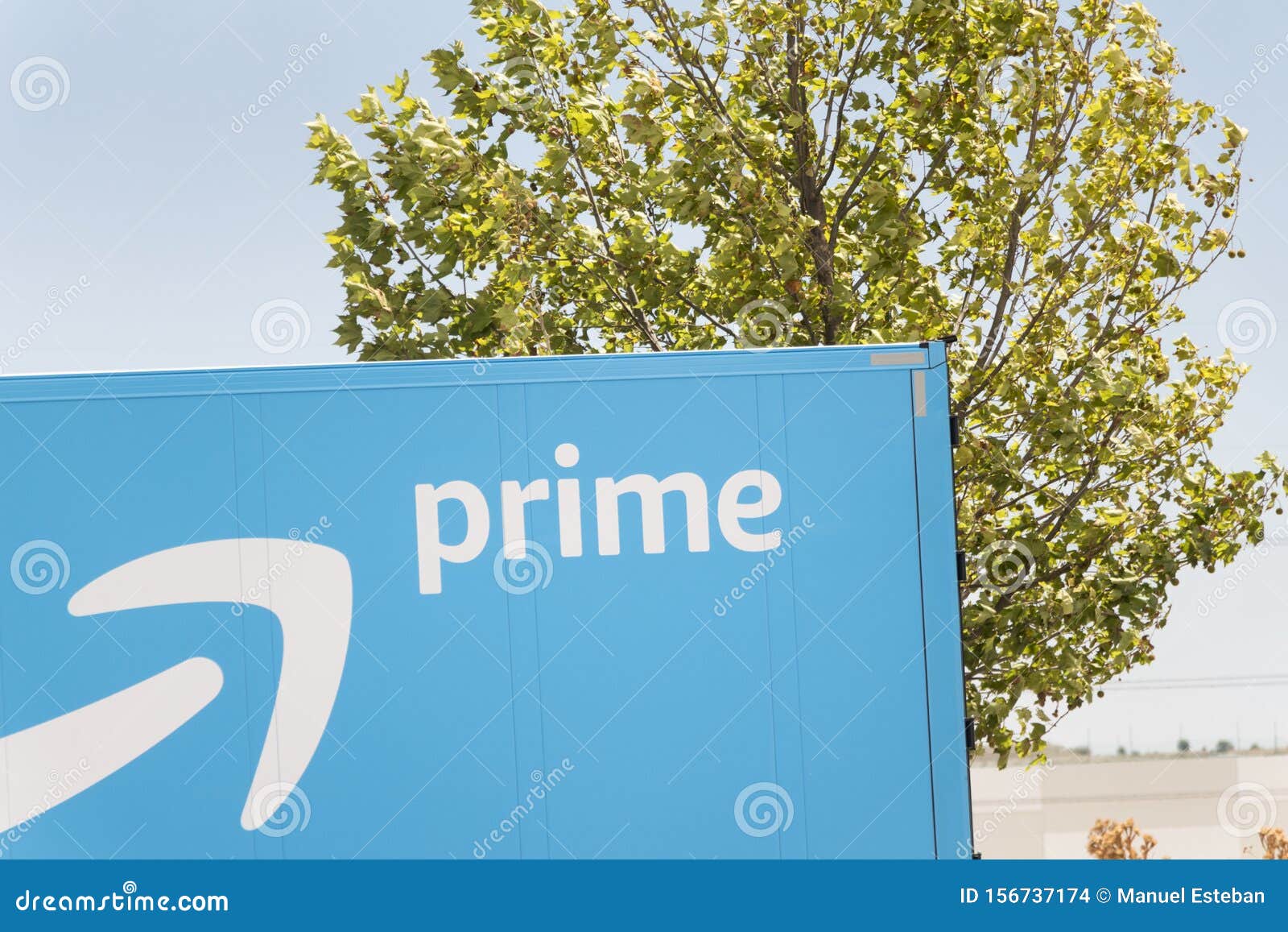 Amazon Prime Truck Logo