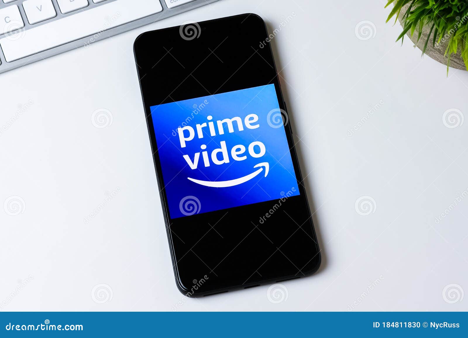Amazon Prime Video App Logo On A Smartphone Screen Editorial Image Image Of Digital Mobile