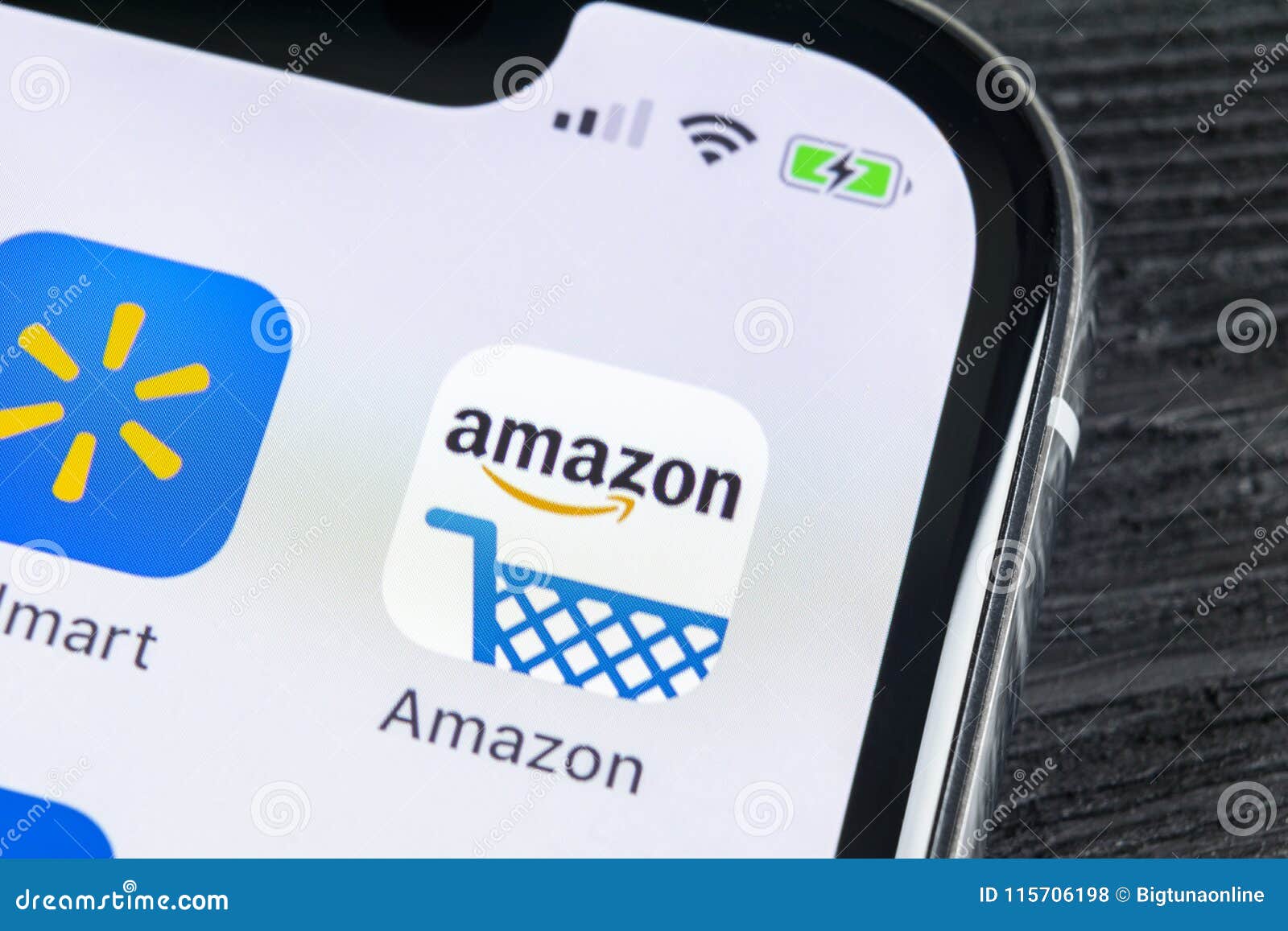 Amazon Shopping Application Icon On Apple Iphone X Screen Close Up Amazon Shopping App Icon Amazon Mobile Application Social Me Editorial Stock Photo Image Of Internet Media 115706198