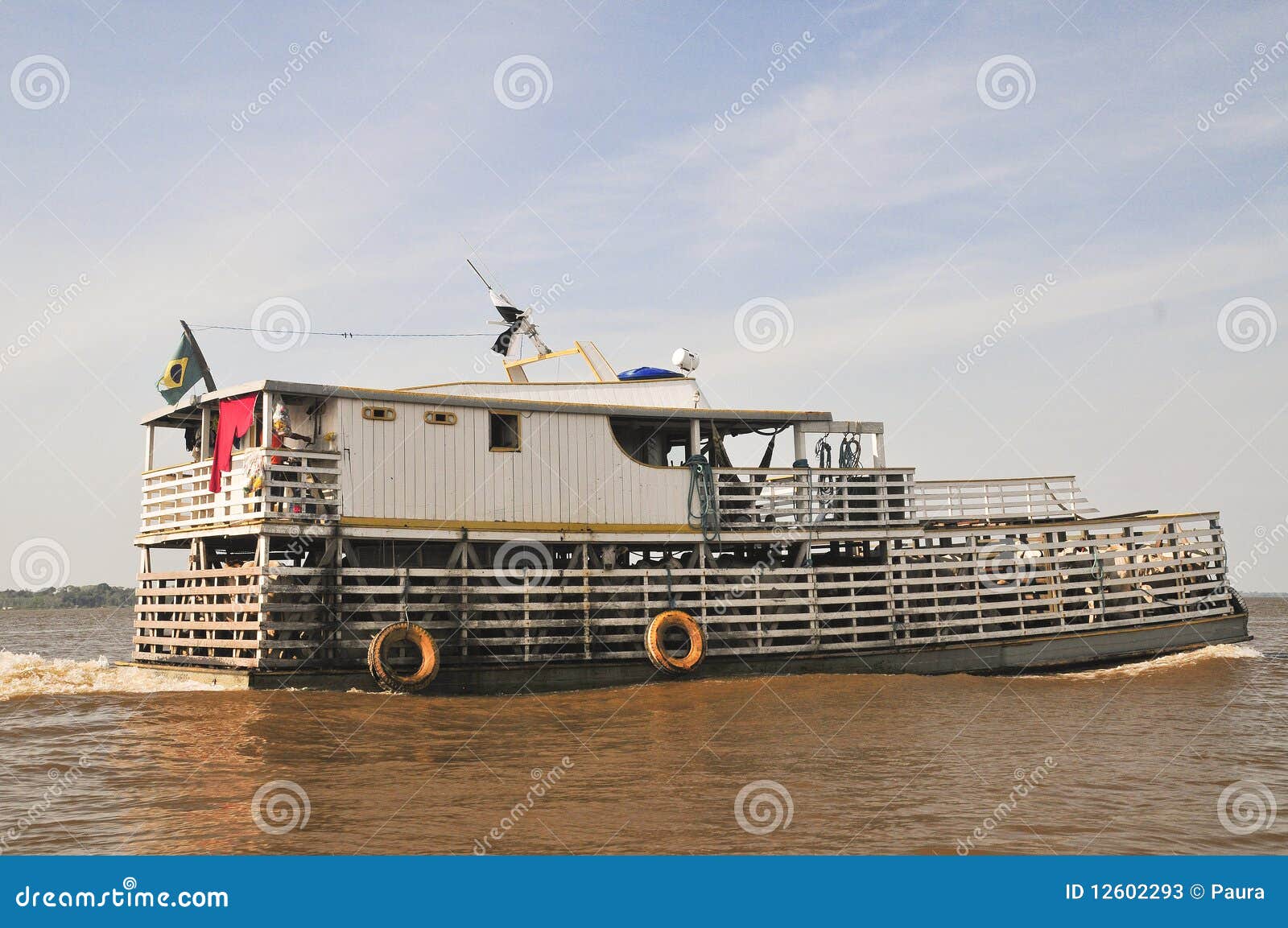 Amazonic Cattle Transportation (The Amazonia) Stock Image - Image: 126022931300 x 953