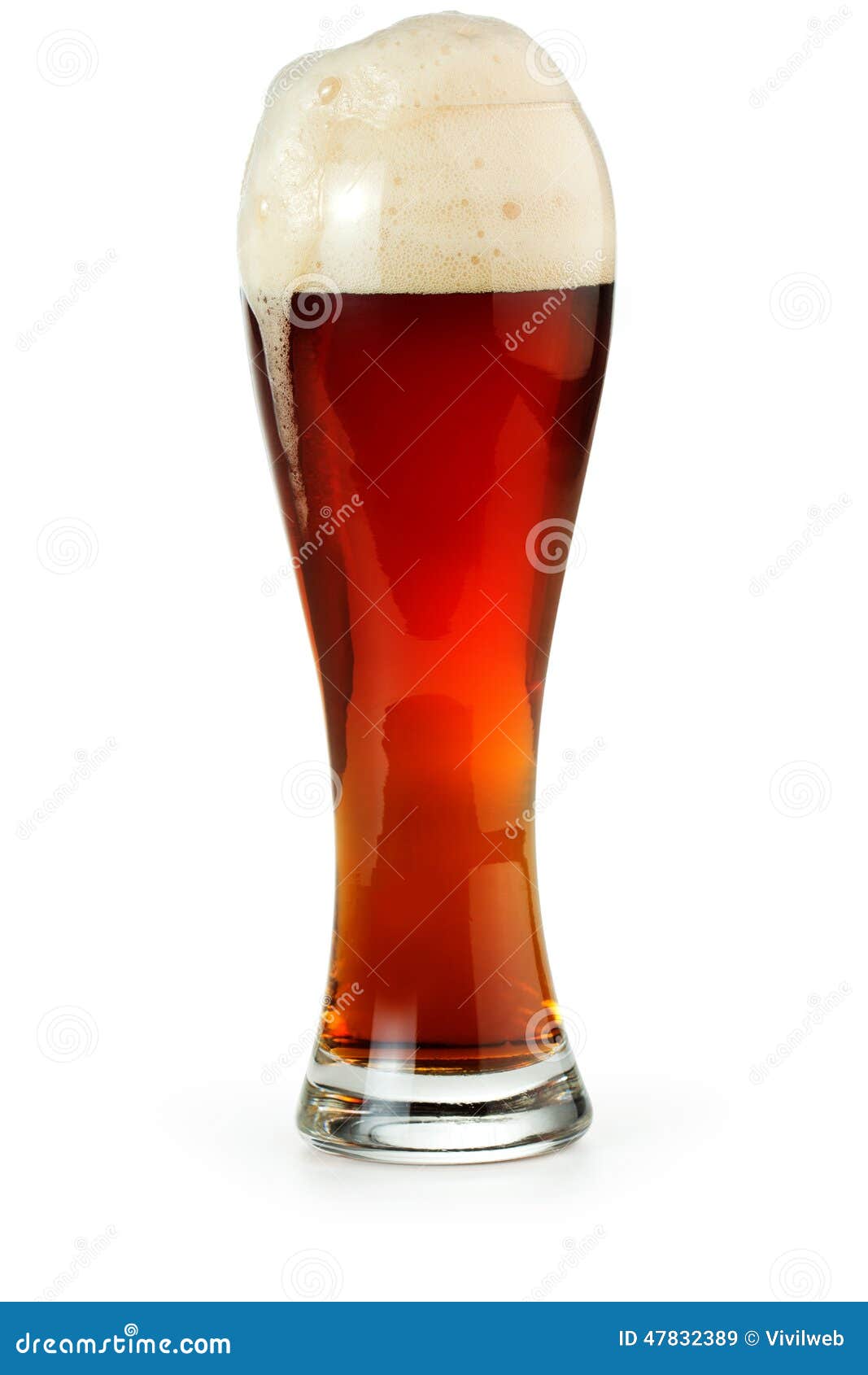 Amber ale stock image. Image of foam, glass, cold, dark 47832389