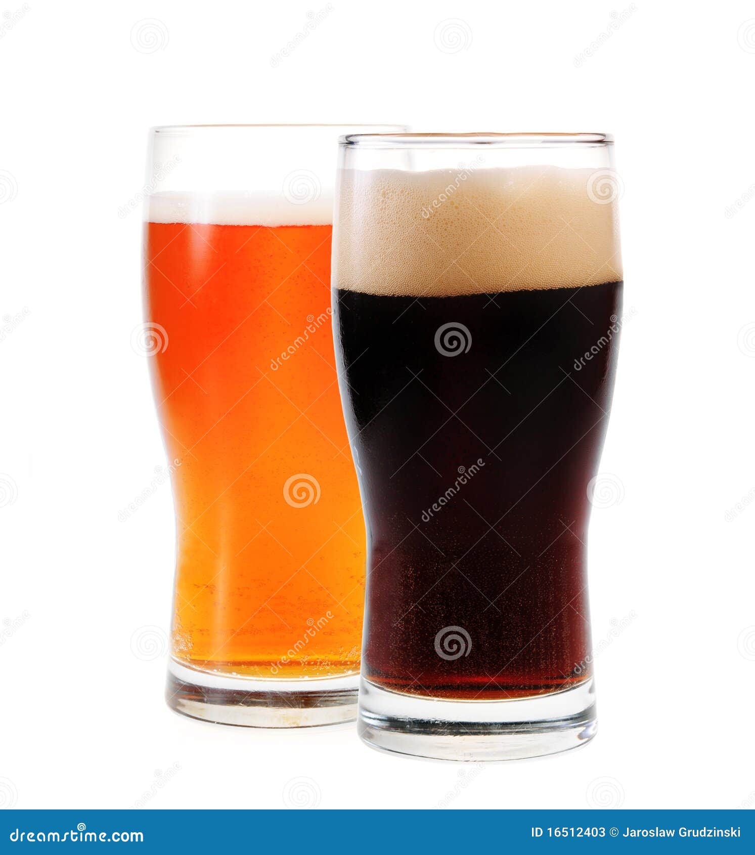 amber ale and stout