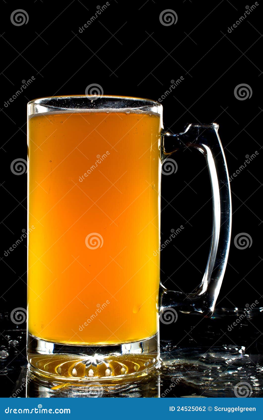 Amber Beer Glass stock photo. Image of refreshment, brewing 24525062