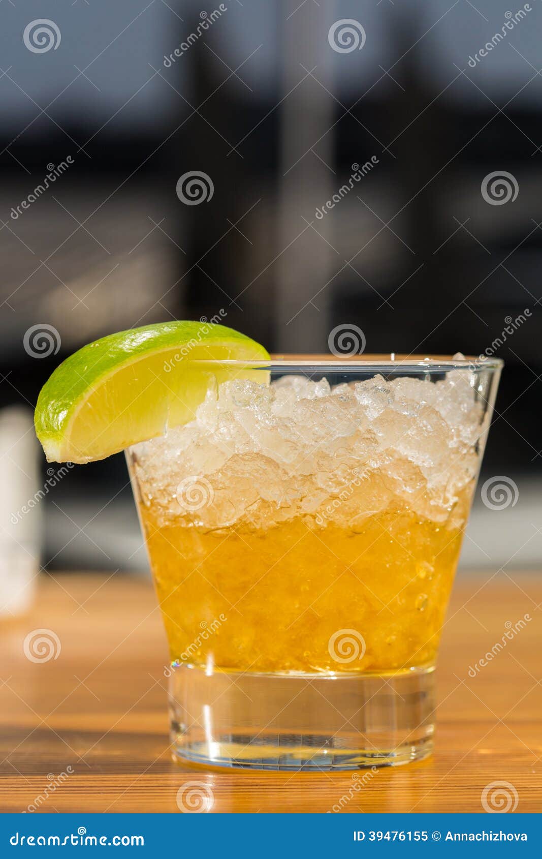 Amber cocktail in a glass stock image. Image of juice - 39476155