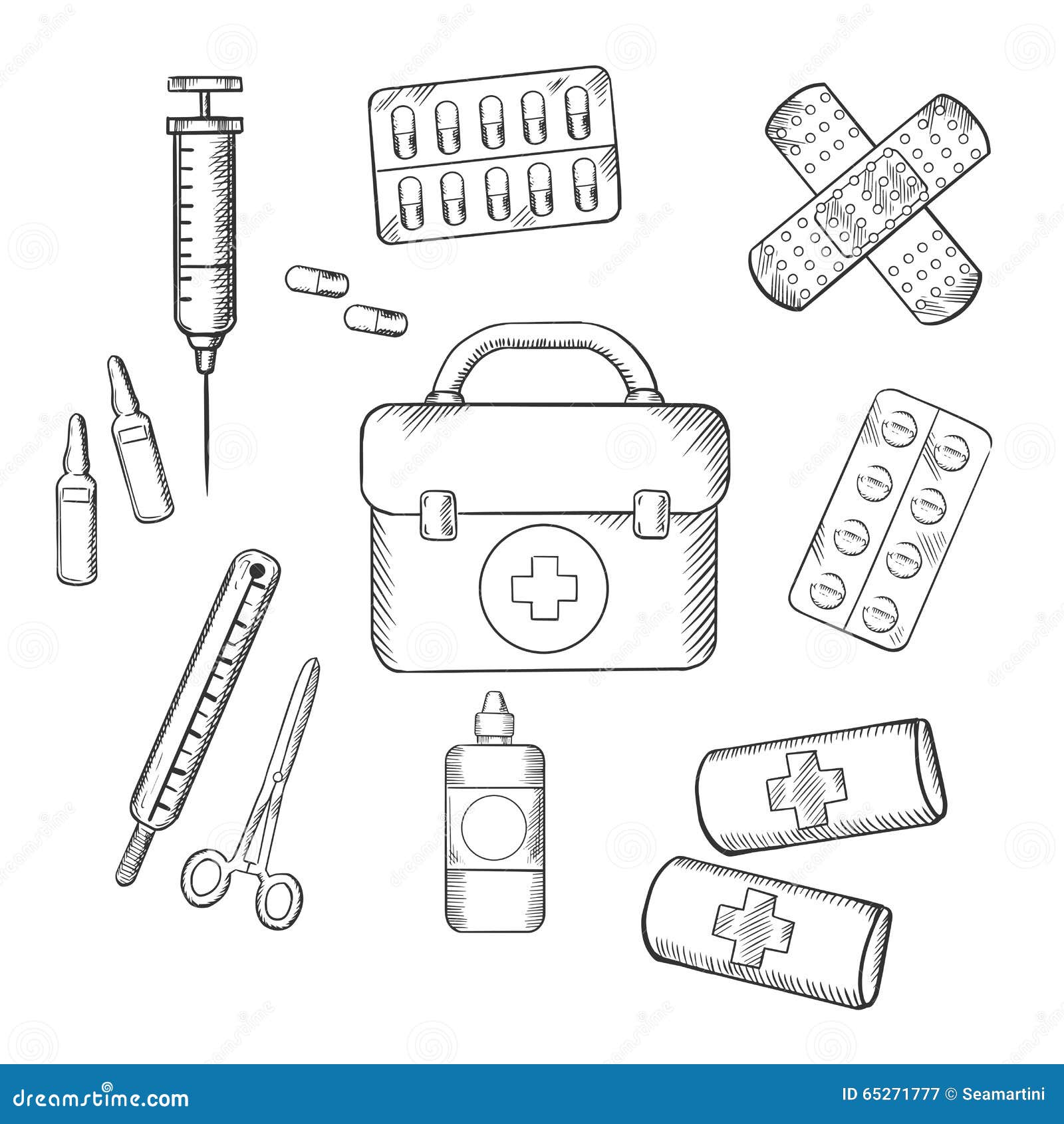 Vetores de Coleção De Ilustrações De Vetores Conjunto De Ferramentas Médicas  No Estilo De Desenho Manual Ferramentas Médicas De Ambulância e mais  imagens de Conjunto de ícones - iStock