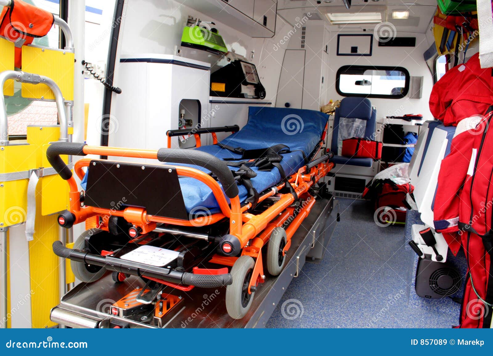 ambulance interior details