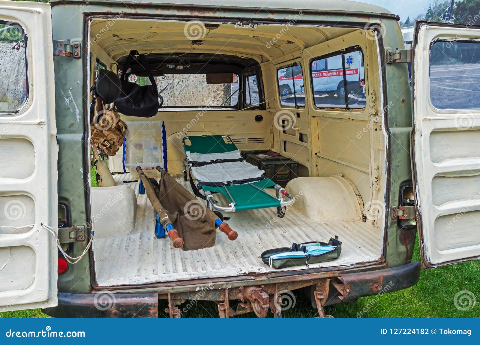 Ambulance Military Editorial Photography Image Of Ambulance