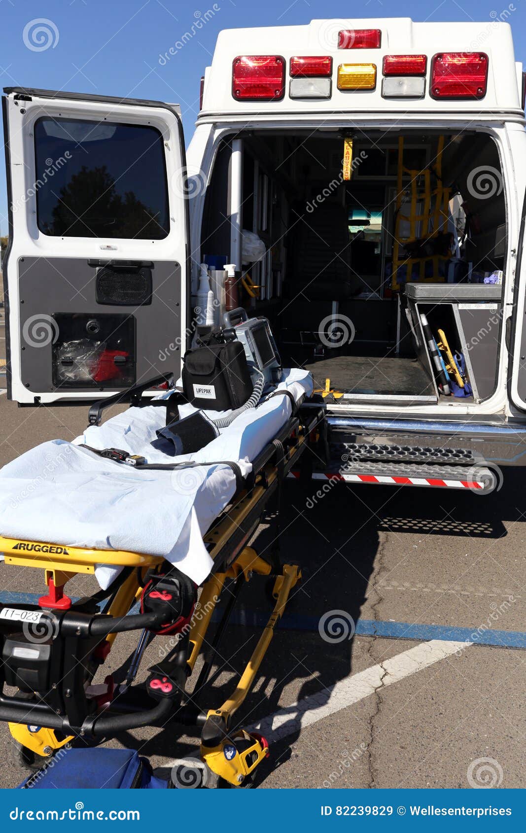 used ambulance stretcher