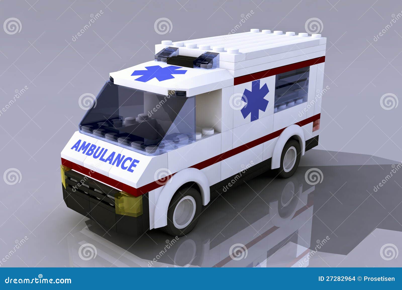 ambulancia de lego