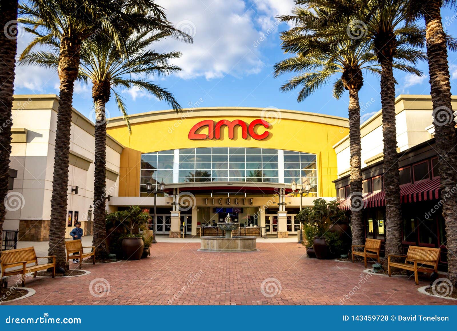Amc Movie Theater Editorial Stock Photo Image Of Screen 143459728