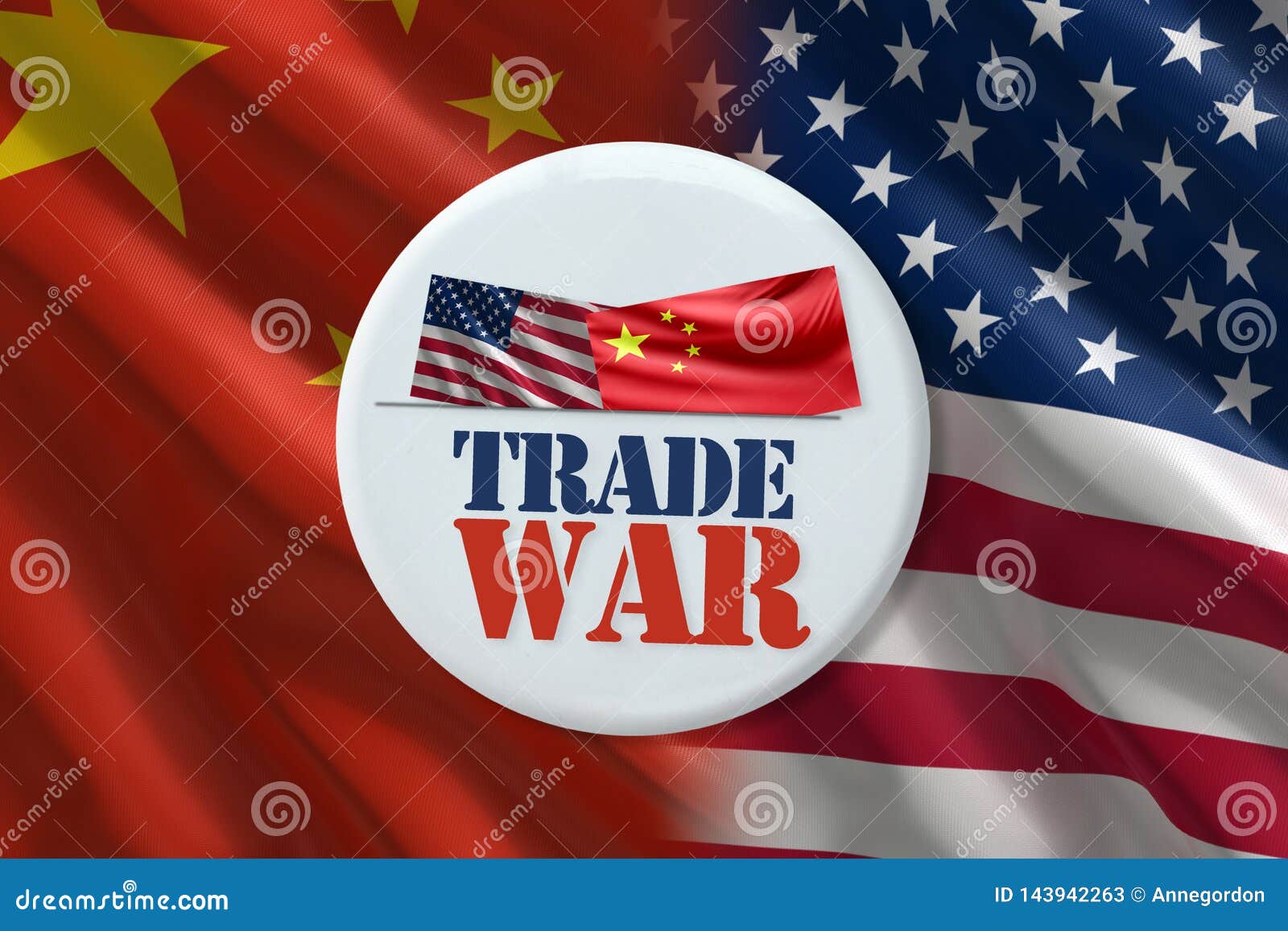 Trade war stock illustration. Illustration of finance 143942263
