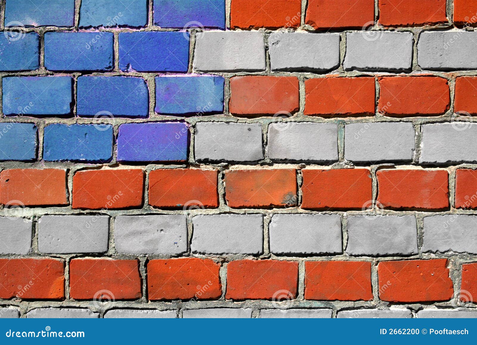 American bricks stock photo. Image of sign, background 2662200