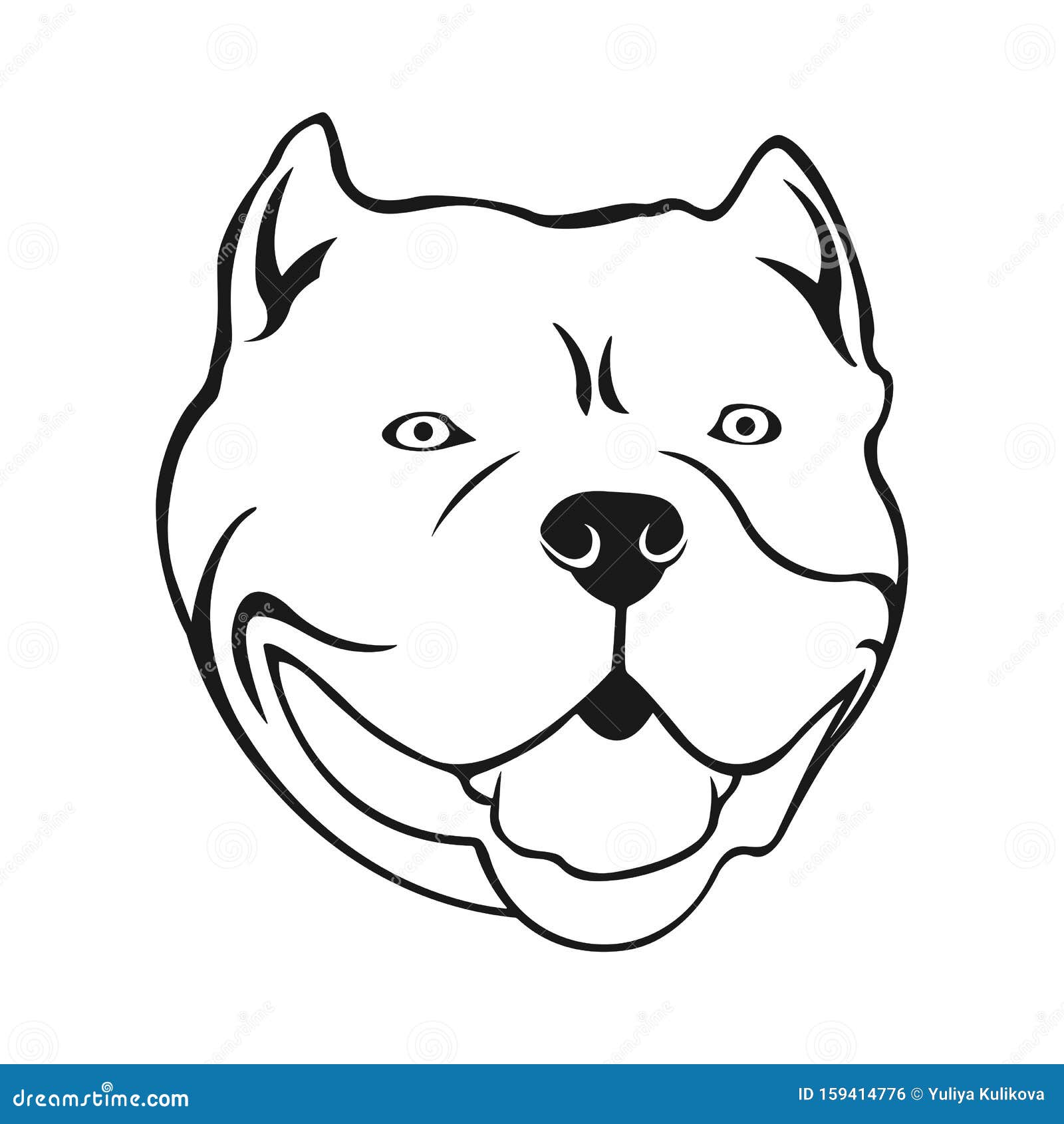 American Bully Head Stock Illustrations – 361 American Bully Head Stock  Illustrations, Vectors & Clipart - Dreamstime