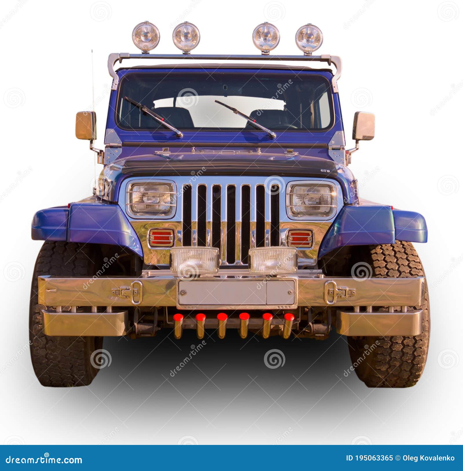 American Car Jeep Wrangler. White Background Editorial Image - Image of  drive, road: 195063365