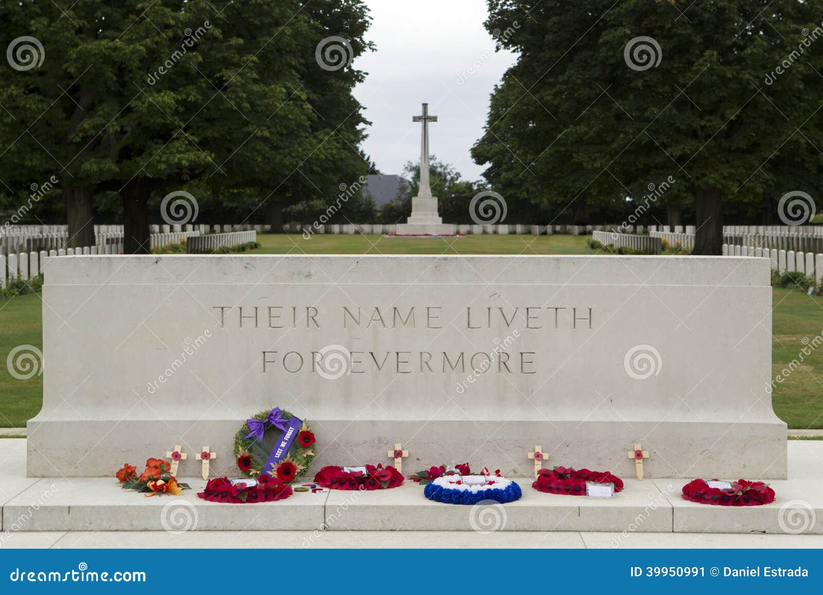 american cementery in normandia