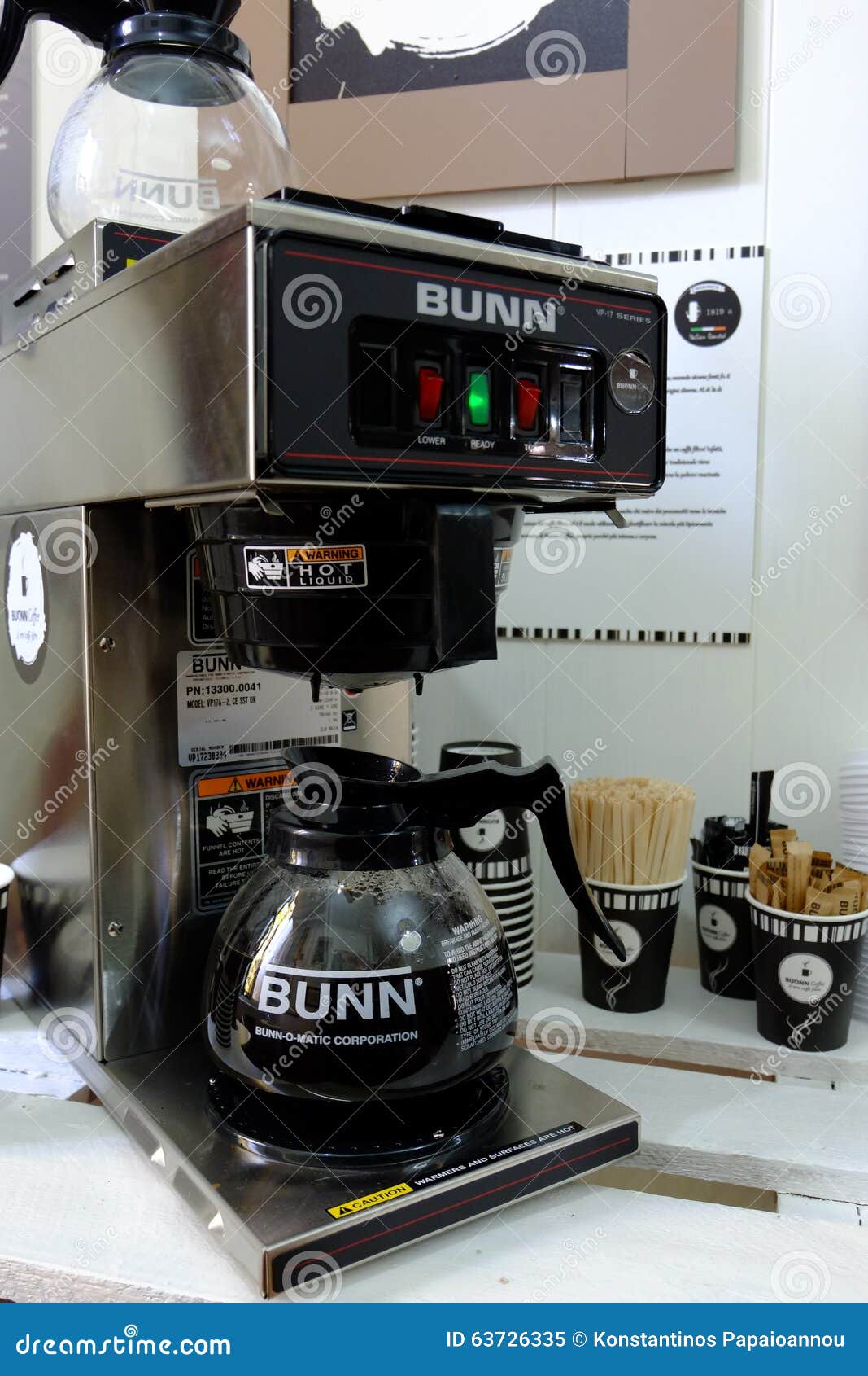 American coffee machine