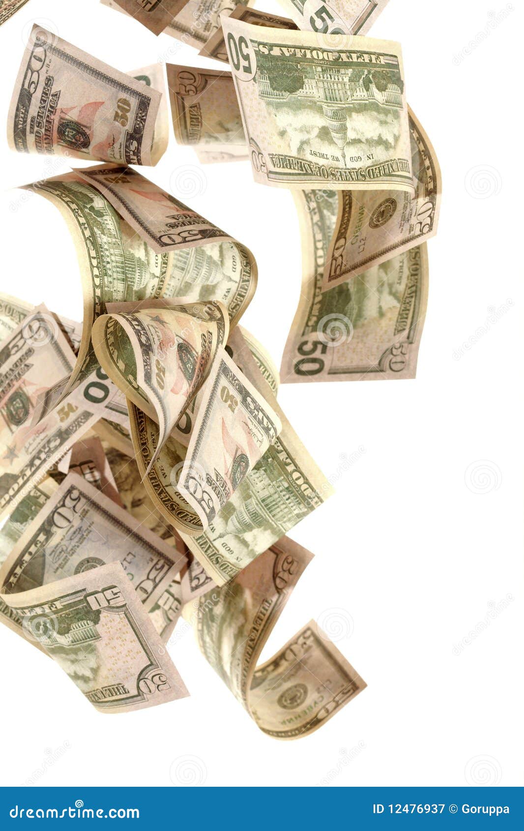 American dollars stock image. Image of business, luck - 12476937