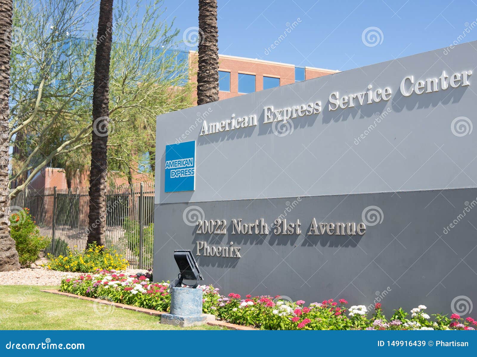 American Express Service Center in Phoenix,Arizona,USA Editorial Stock