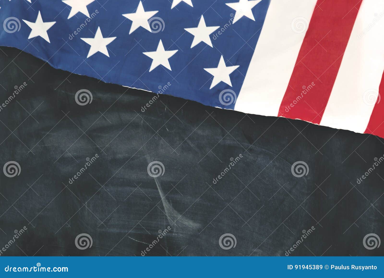 American Flag on the Chalkboard Stock Image Image of stars, nation