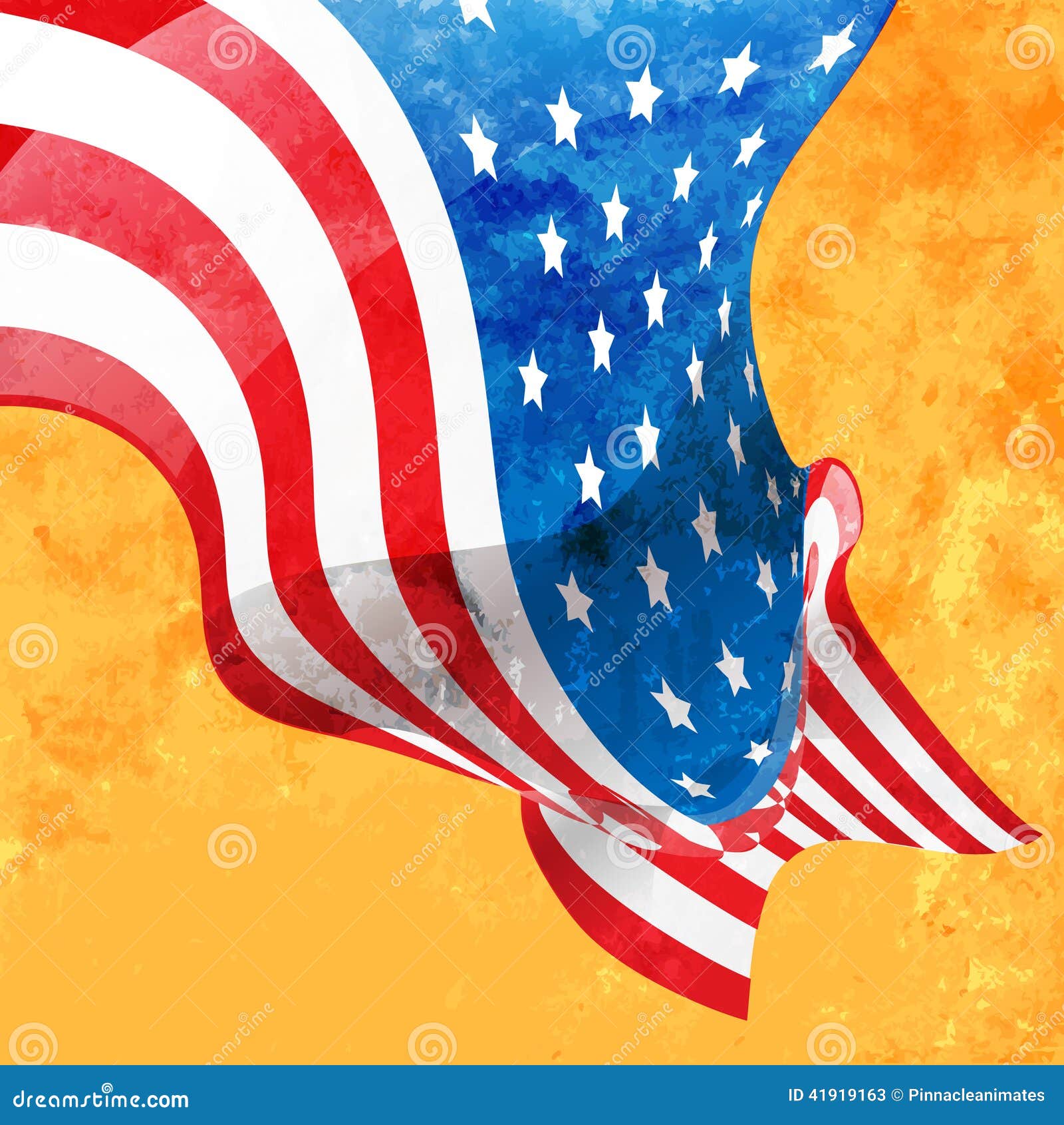 American flag design stock vector. Illustration of colors 41919163