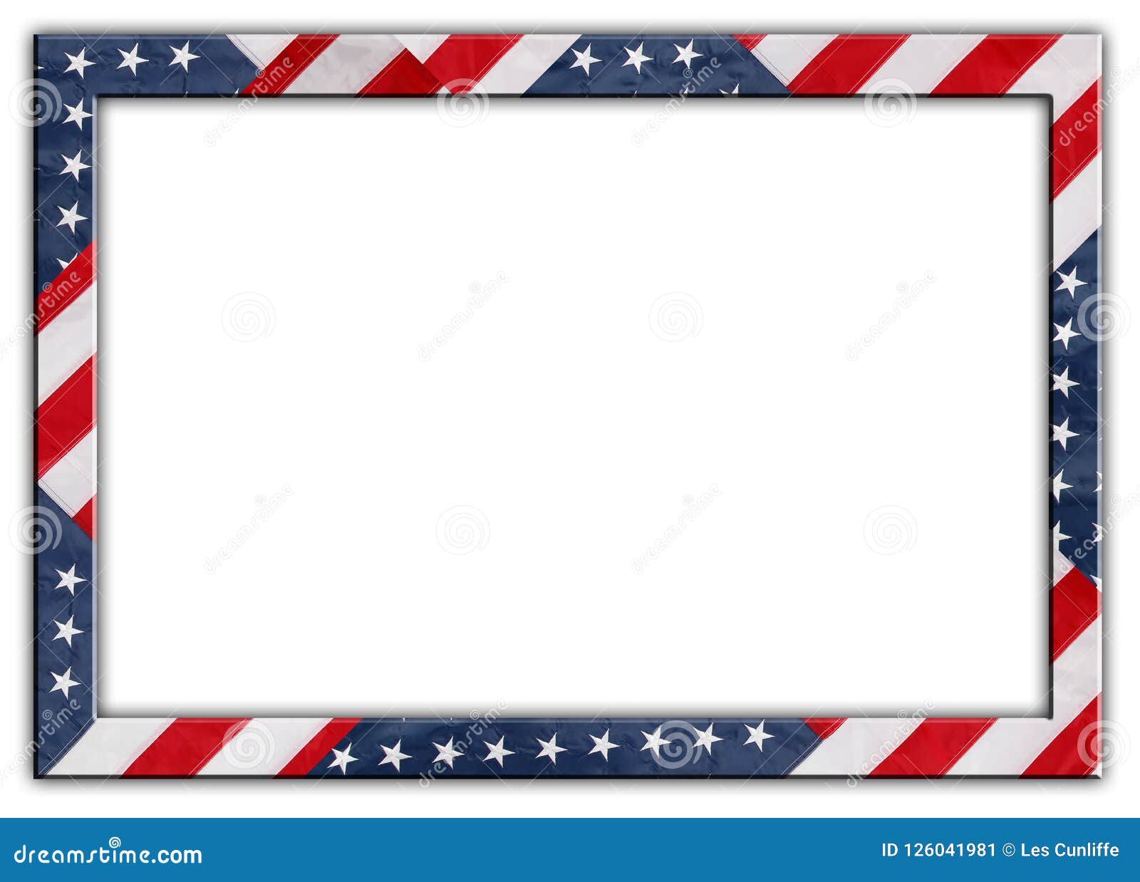 Usa Flag Frame Stock Image Image Of Democracy Patriot 126041981