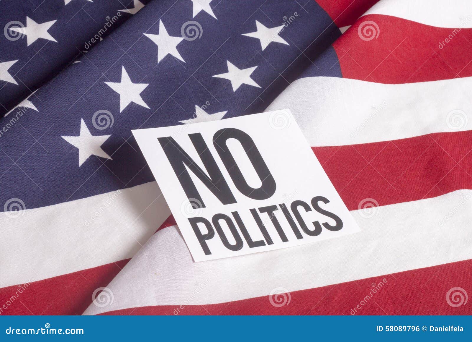 american flag - no politics