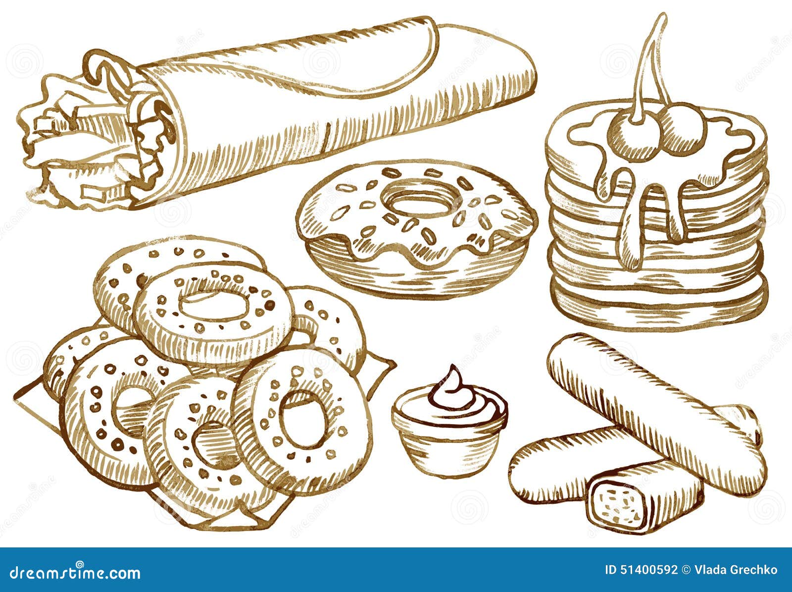 American Food Set Stock Illustration Illustration Of America 51400592 american-food-set-stock-illustration-illustration-of-america-51400592