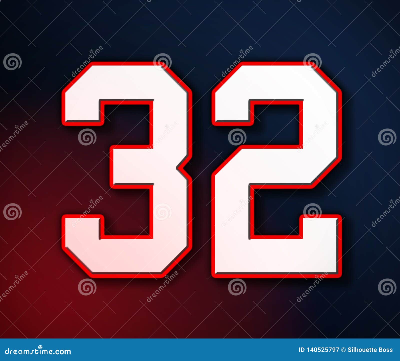 32 jersey number