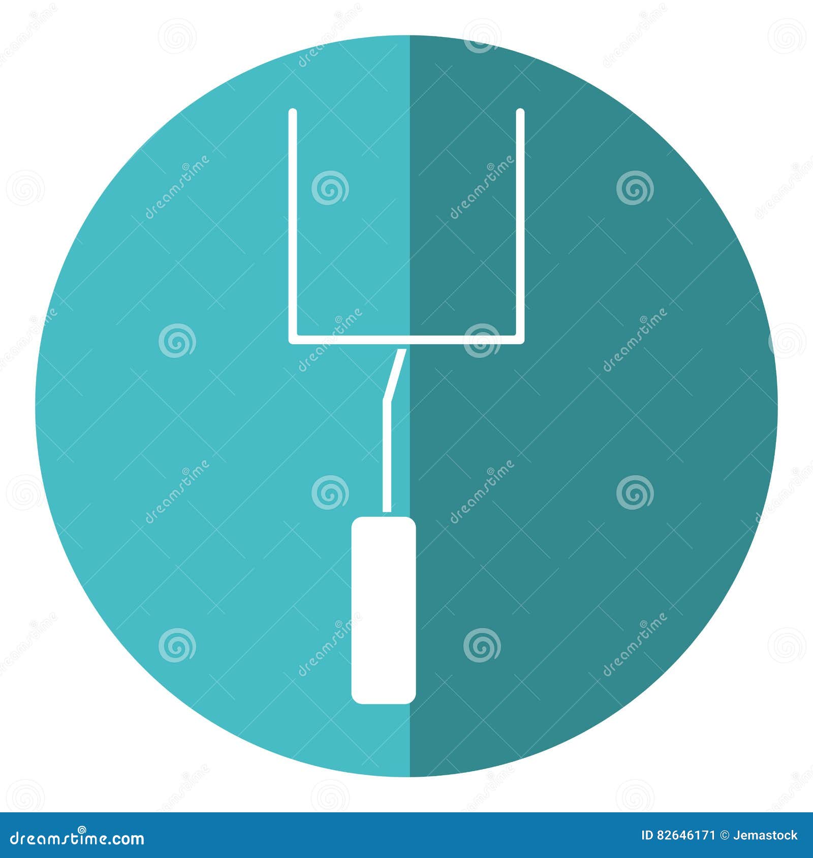 American Football Goal Post Shadow Stock Vector - Illustration of