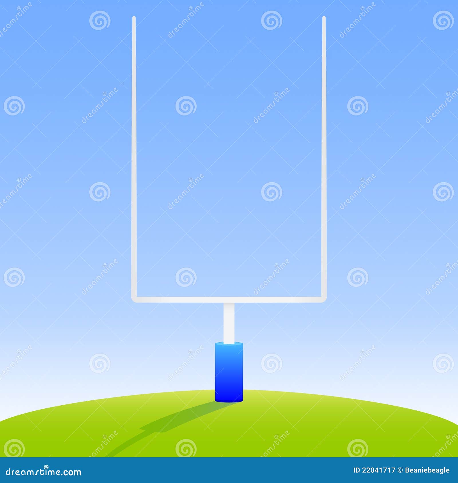 american football goal posts