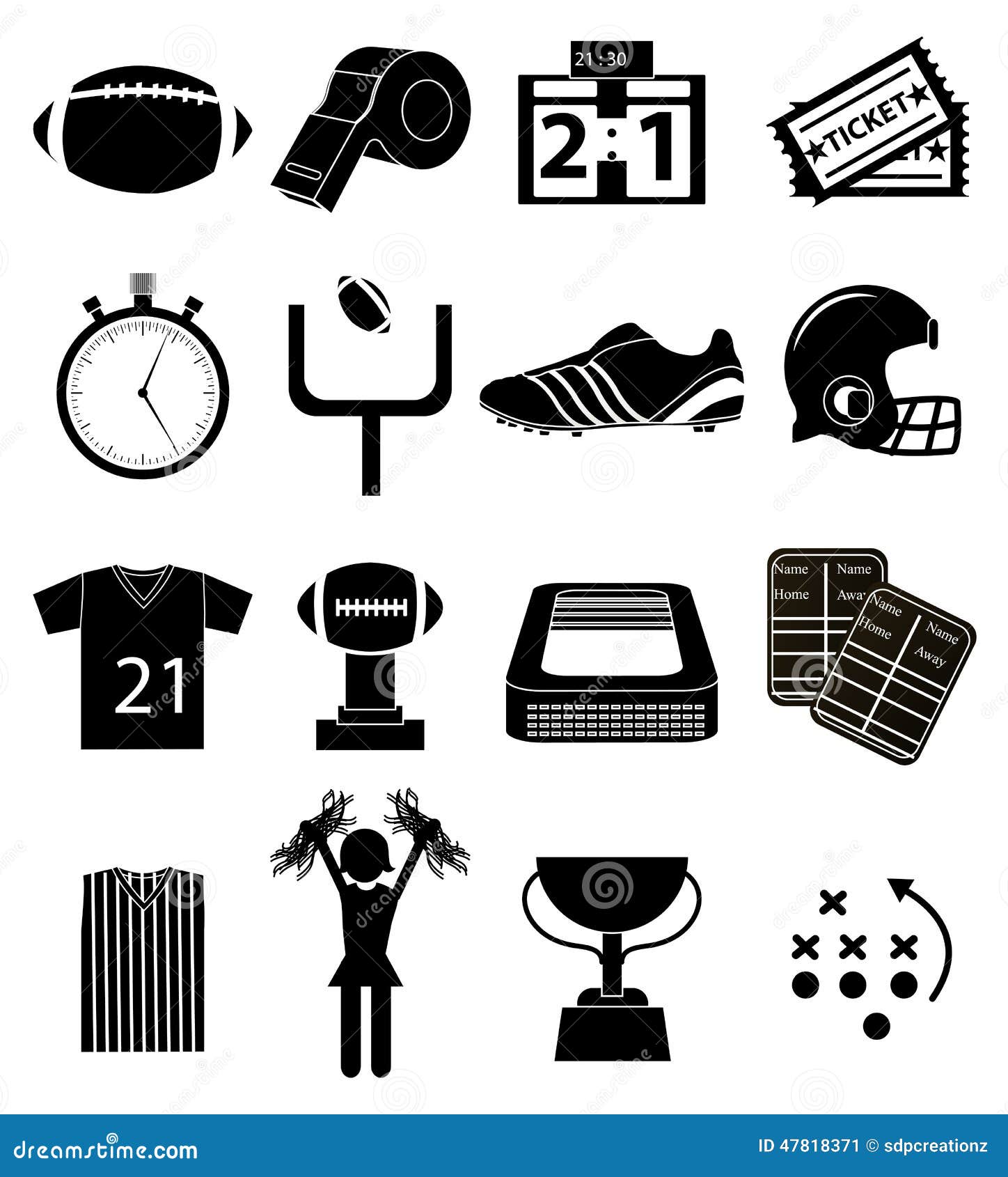 100,000 Football equipment Vector Images